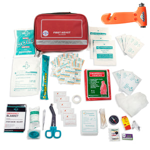 100 Piece Home First Aid Kit for Car, Home, Camping, Travel