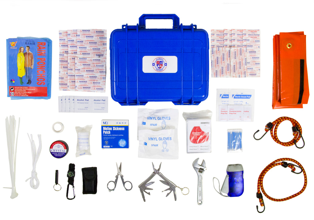 Marine Emergency Kit - 118 Pc Boat Emergency Kit - Waterproof Marine F ...